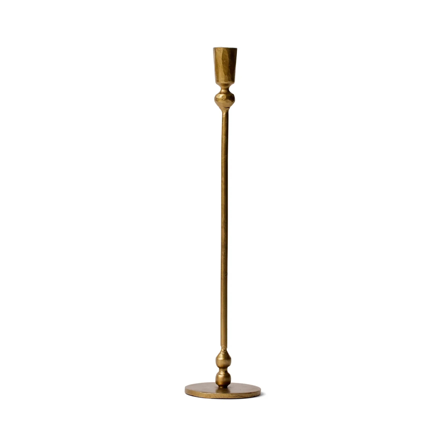 Best Horgans Aero Candleholder Large Brass