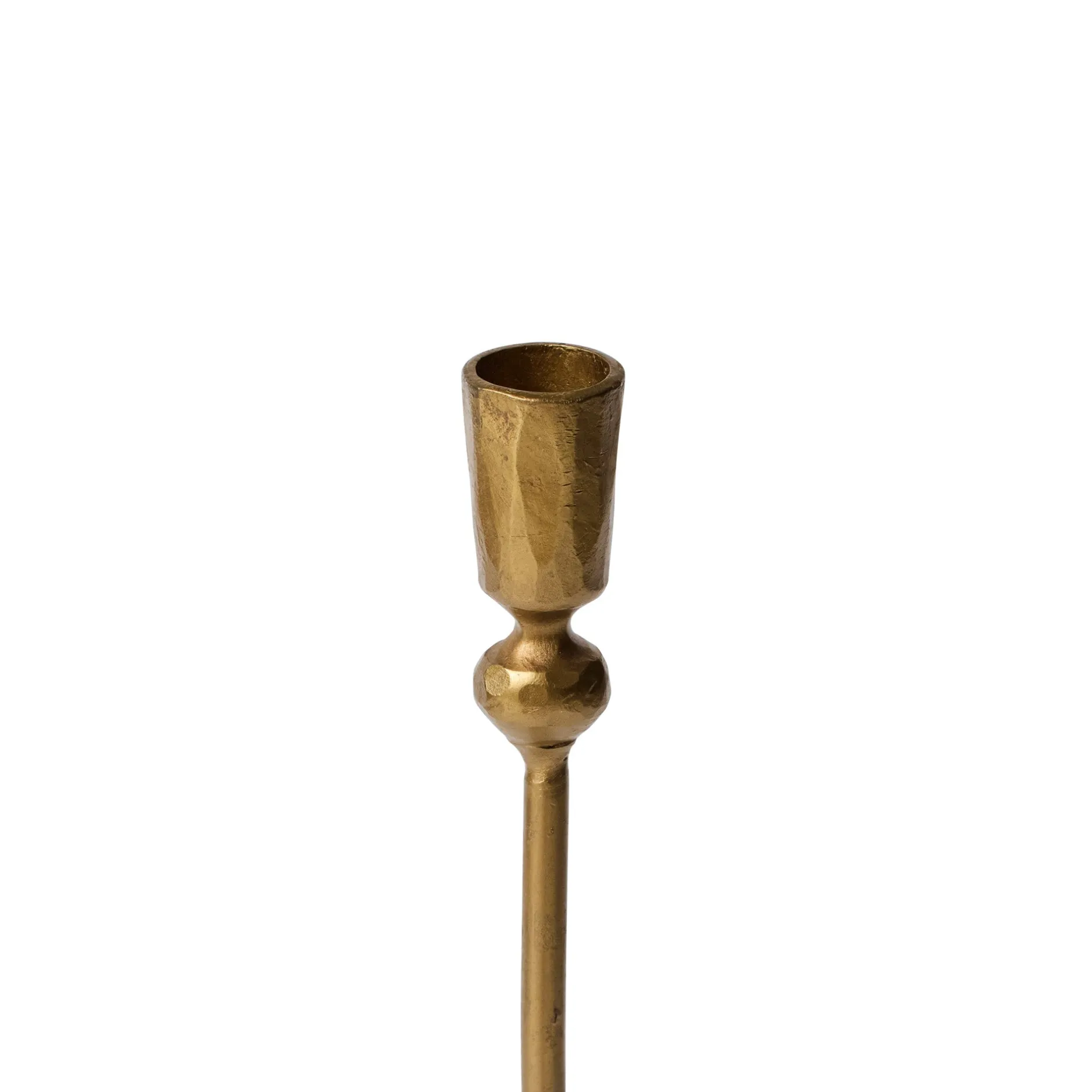 Best Horgans Aero Candleholder Large Brass