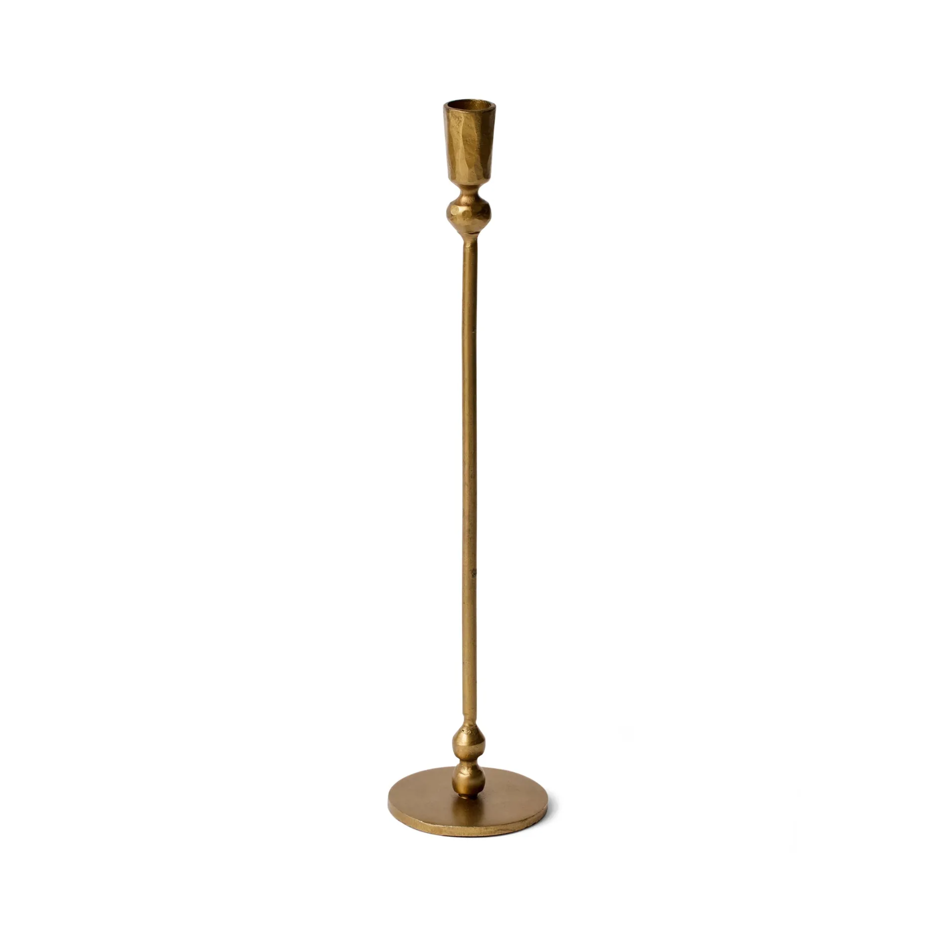 Best Horgans Aero Candleholder Large Brass