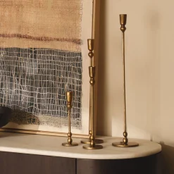 Online Horgans Aero Candleholder Medium Brass