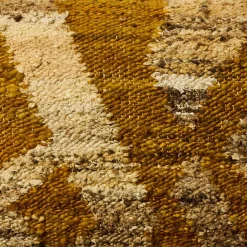 Clearance Horgans Afi Rectangle Cushion 35x60 Yellow & Natural