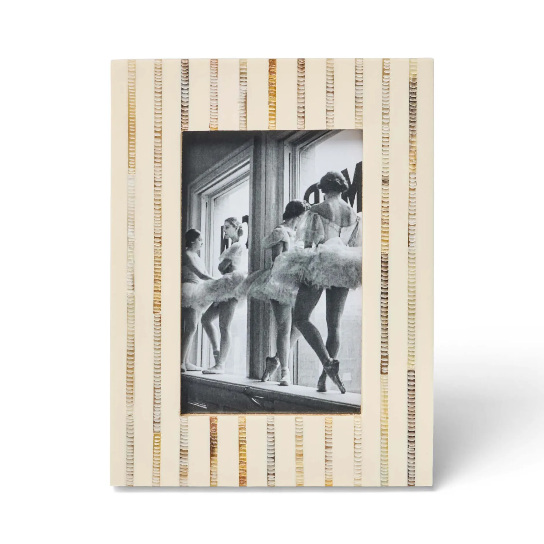 Online Horgans Afia Photo Frame 4 x 6 White & Grey