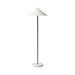 Online Horgans Aiko Floor Lamp Dark Bronze & White