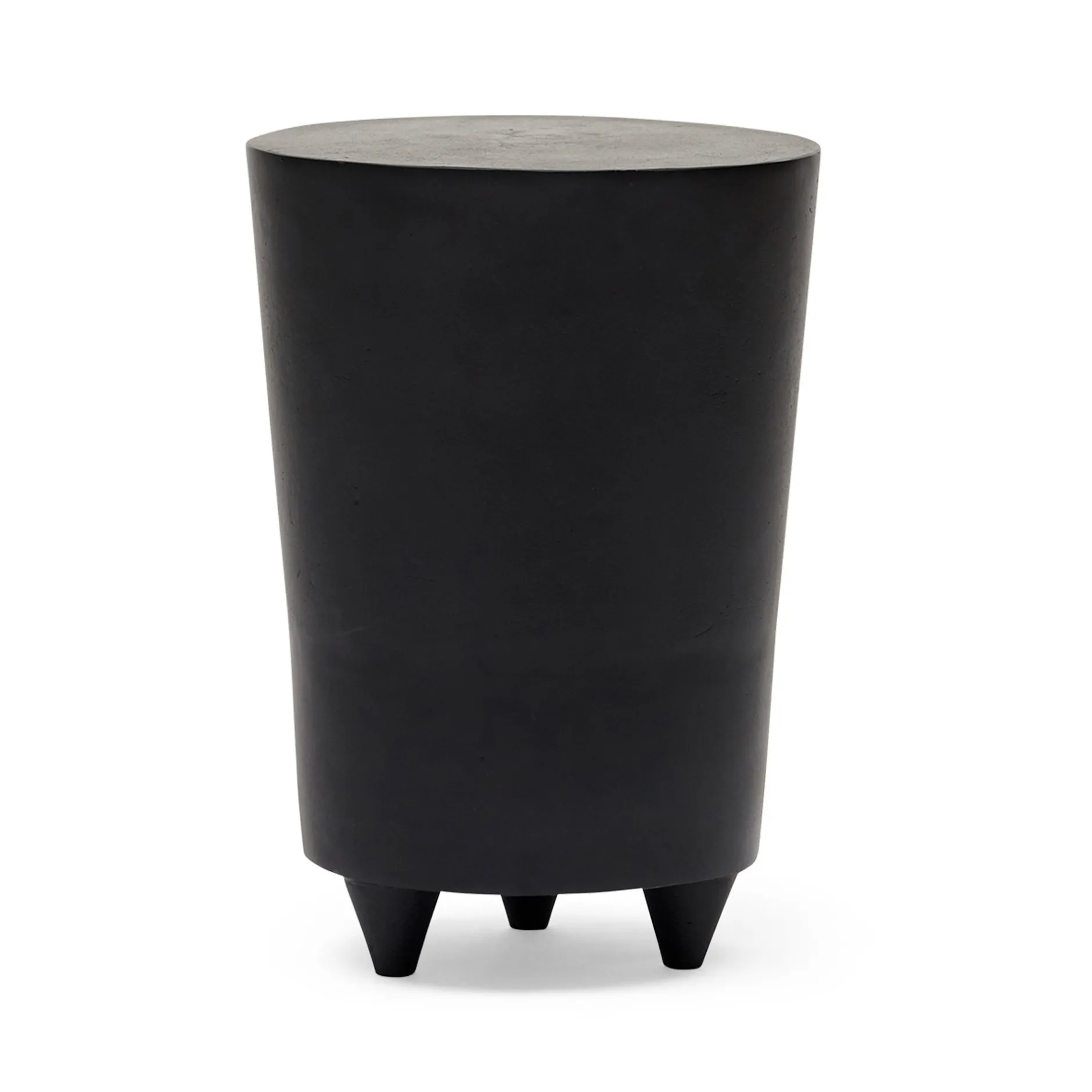Discount Horgans Akin Drum Side Table Black
