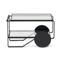 Sale Horgans Alden Bar trolley Black
