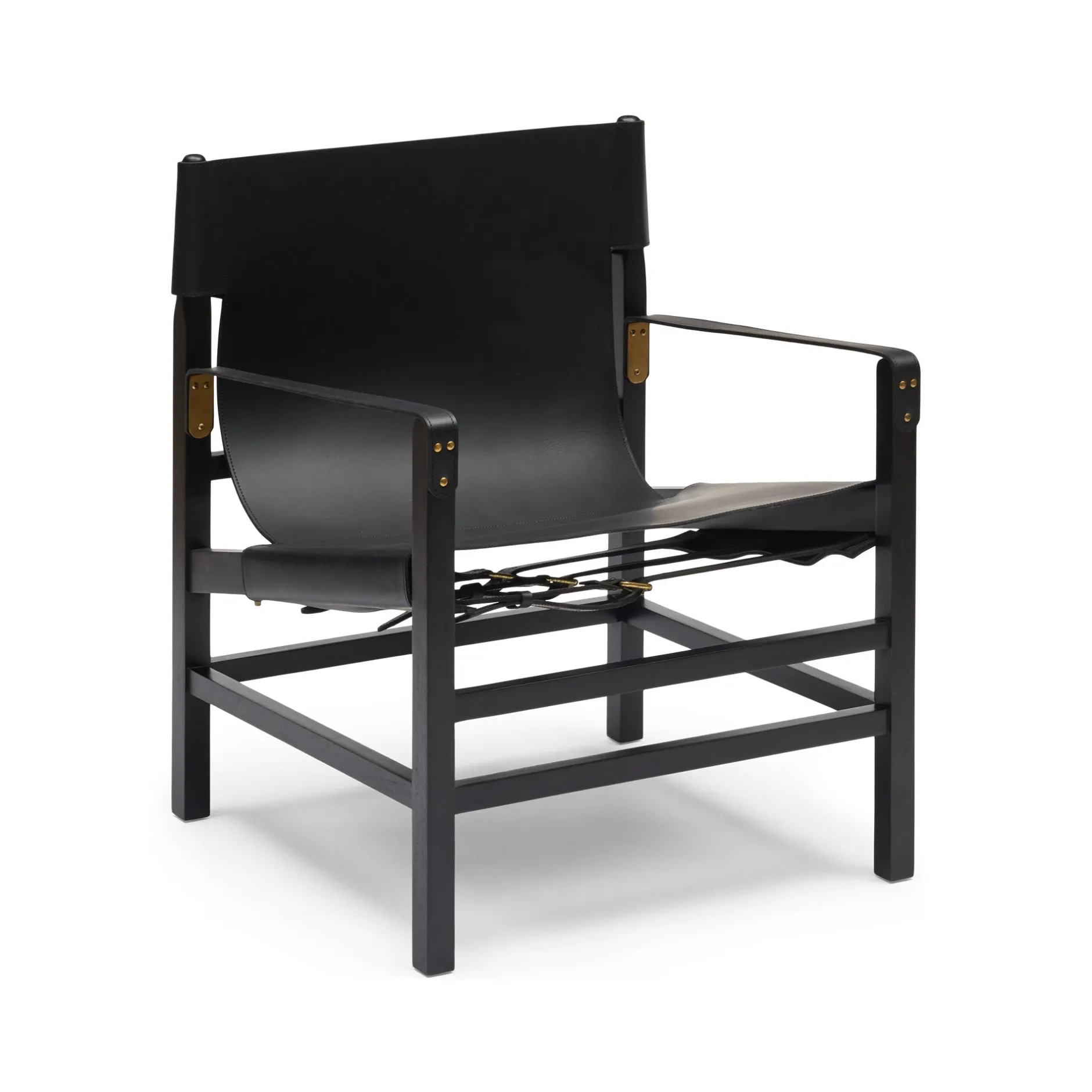 Discount Horgans Aldo Leather Armchair Black