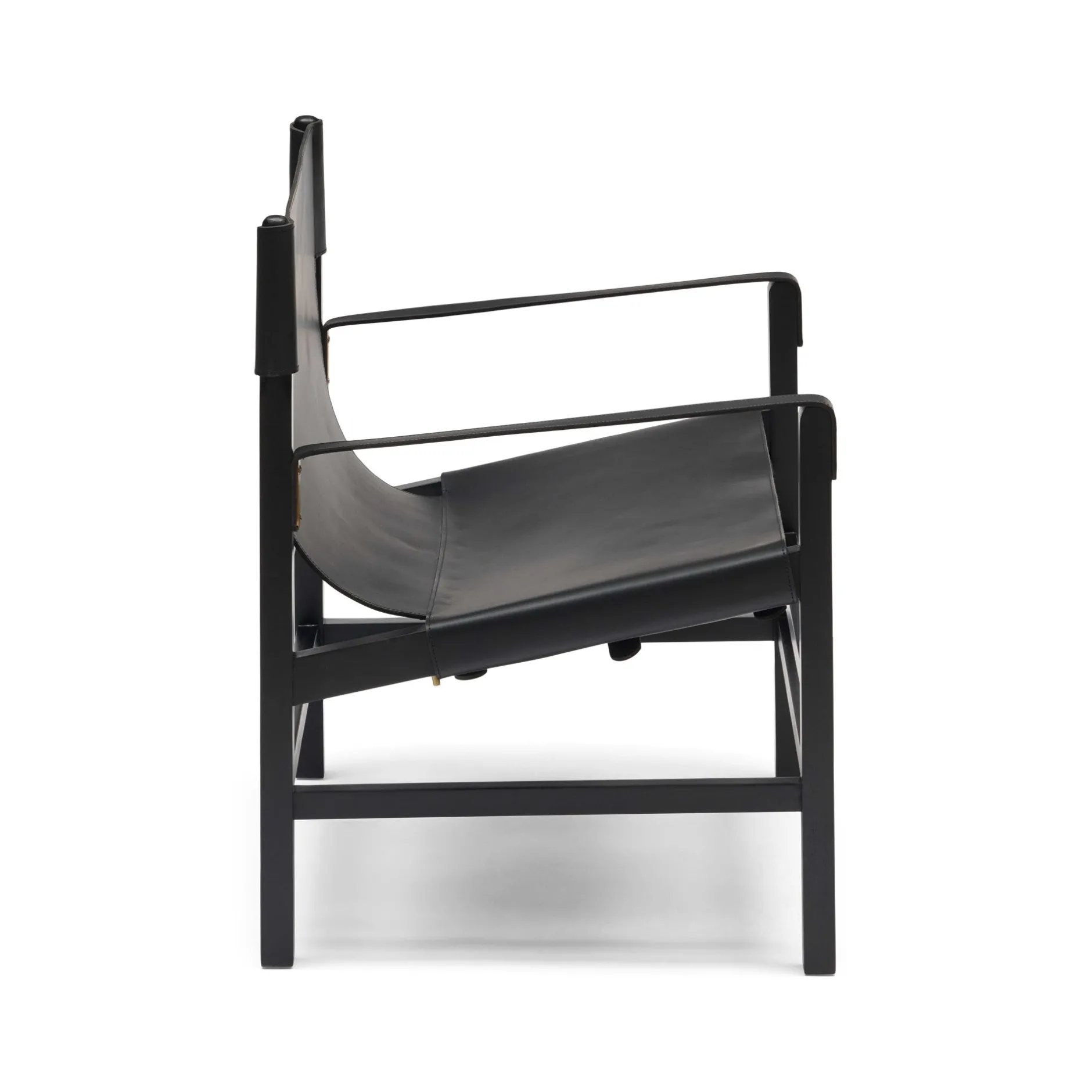 Discount Horgans Aldo Leather Armchair Black