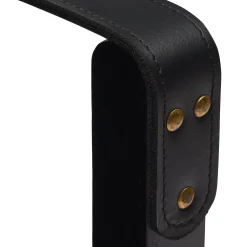 Discount Horgans Aldo Leather Armchair Black