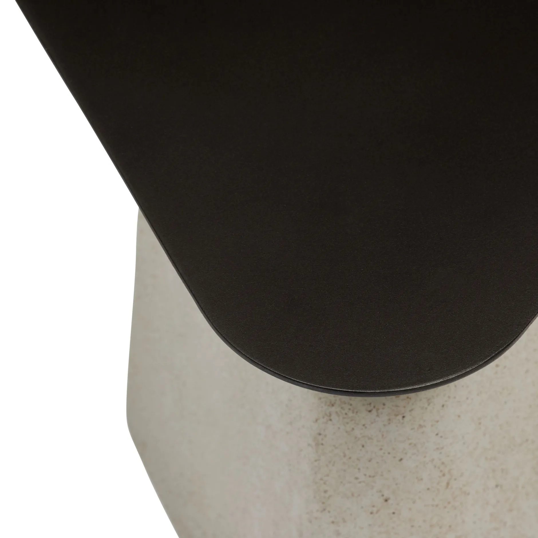Clearance Horgans Alto Outdoor Side Table Natural & Black