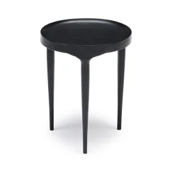 Clearance Horgans Amsterdam Side Table Black