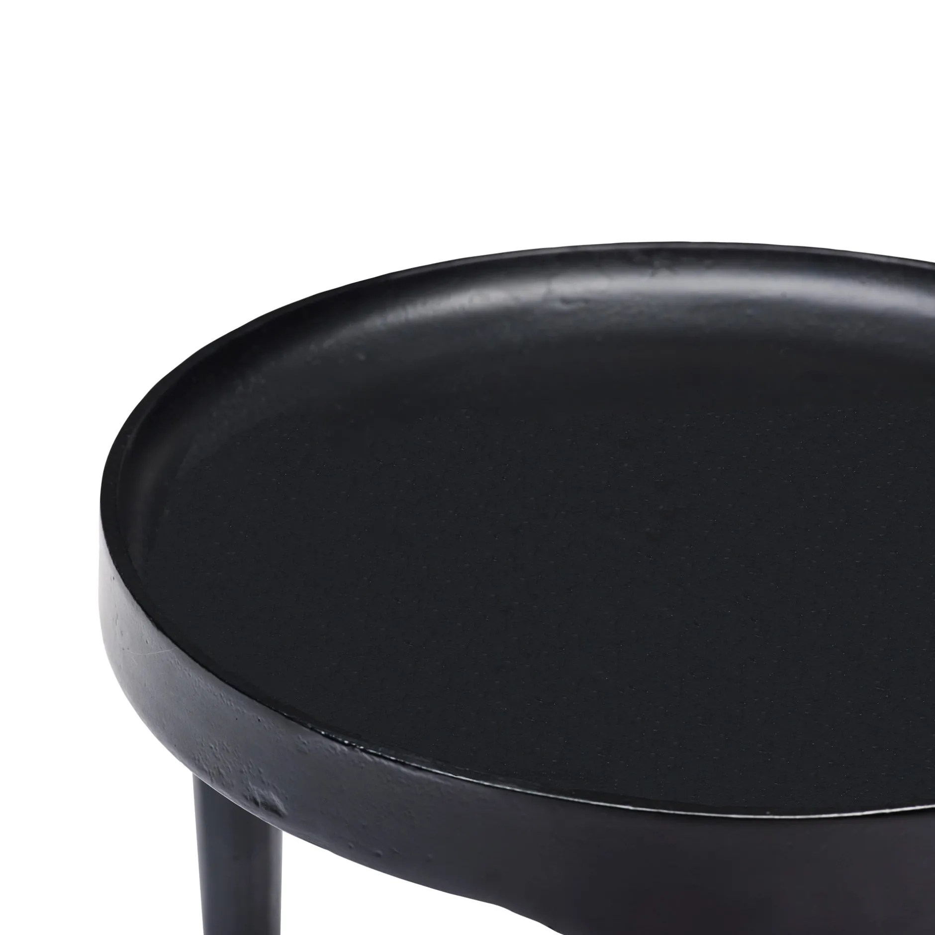 Clearance Horgans Amsterdam Side Table Black