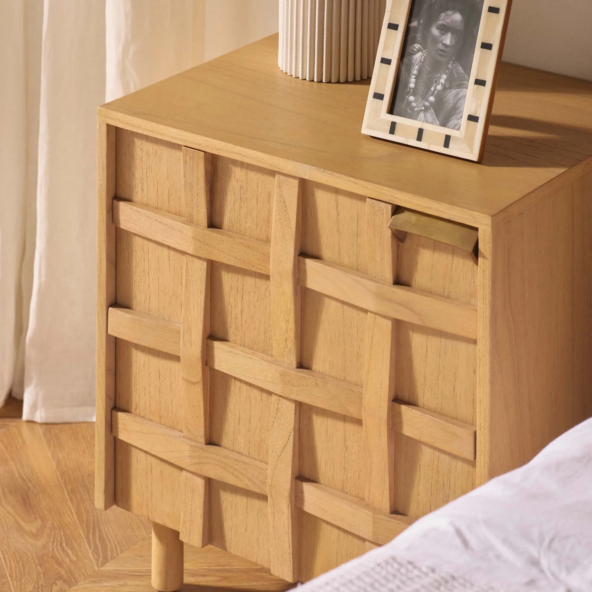 Discount Horgans Ares Bedside Right Side Handle Natural