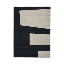 New Horgans Arlo Rug 200 x 280 Black & Beige