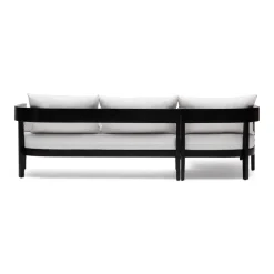 Sale Horgans Avoca Outdoor Sofa Black & Left Chaise White
