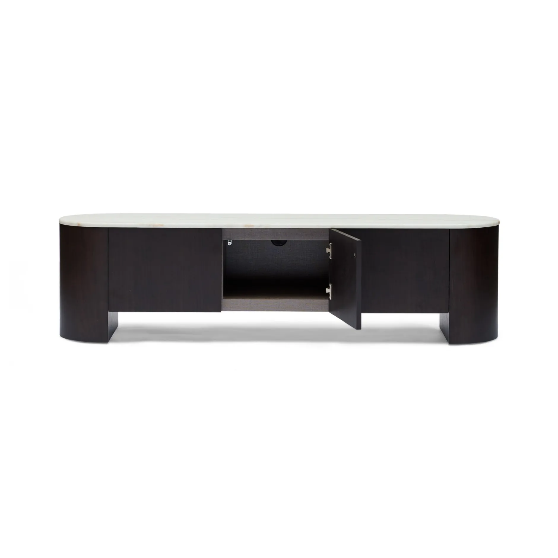 Online Horgans Axel Entertainment Unit Walnut