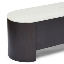 Online Horgans Axel Entertainment Unit Walnut