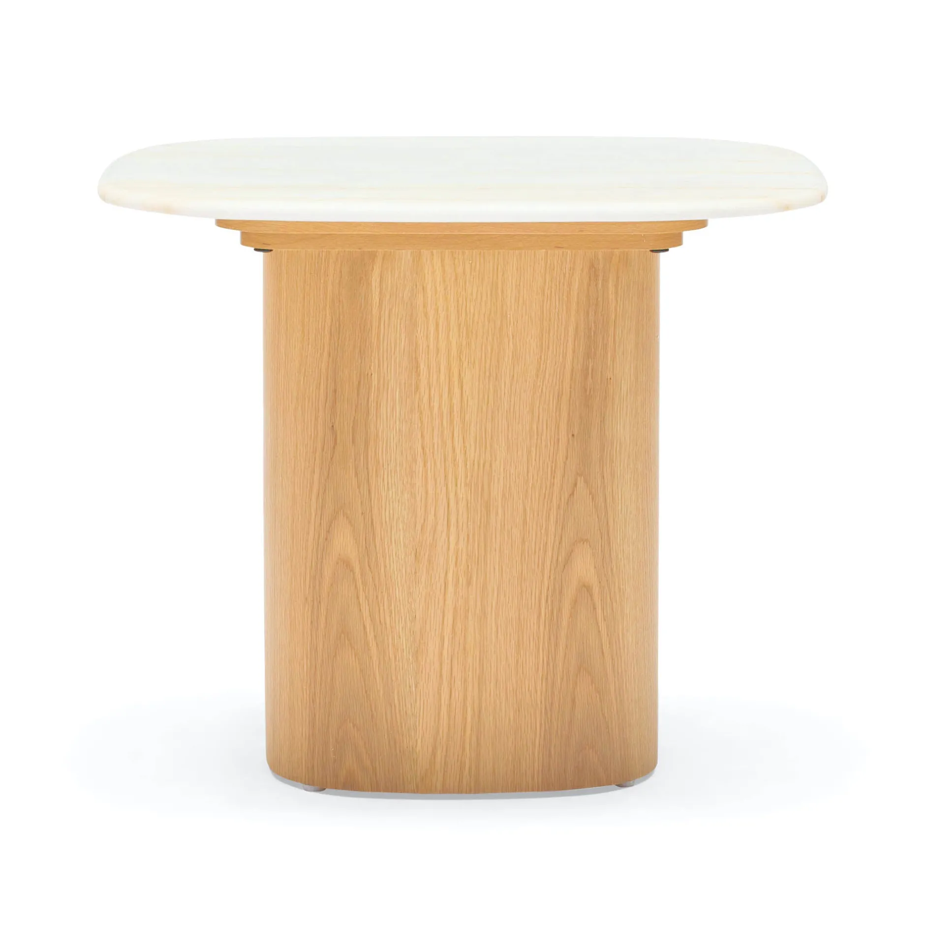 New Horgans Axel Side Table Natural