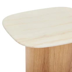 New Horgans Axel Side Table Natural