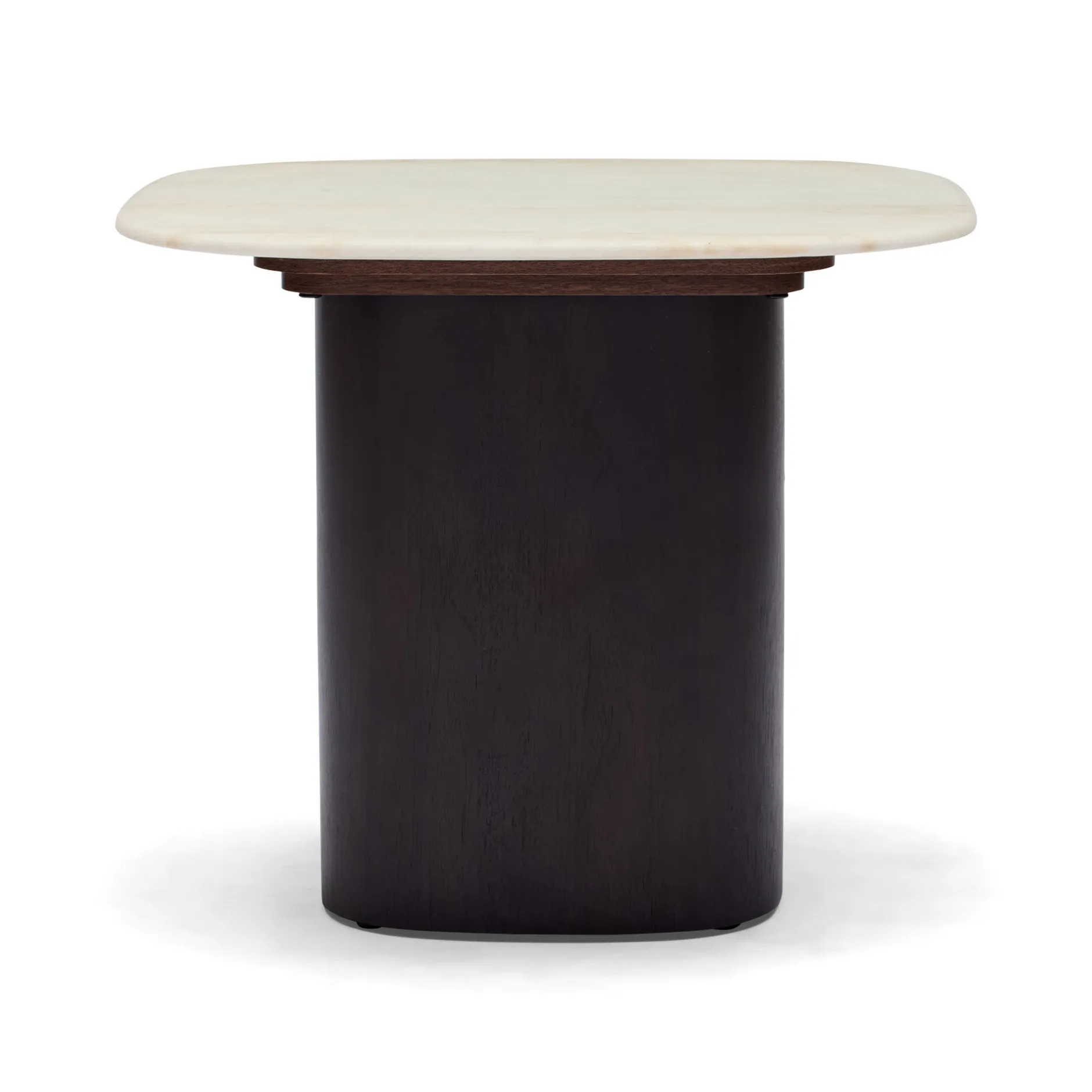 Fashion Horgans Axel Side Table Walnut