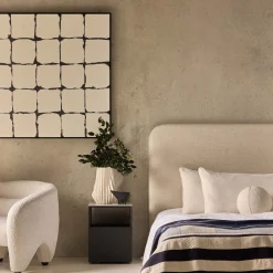 Clearance Horgans Baia Framed Wall Art Black & White
