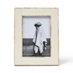Discount Horgans Baja Photo Frame 5 x 7 Cream & Horn