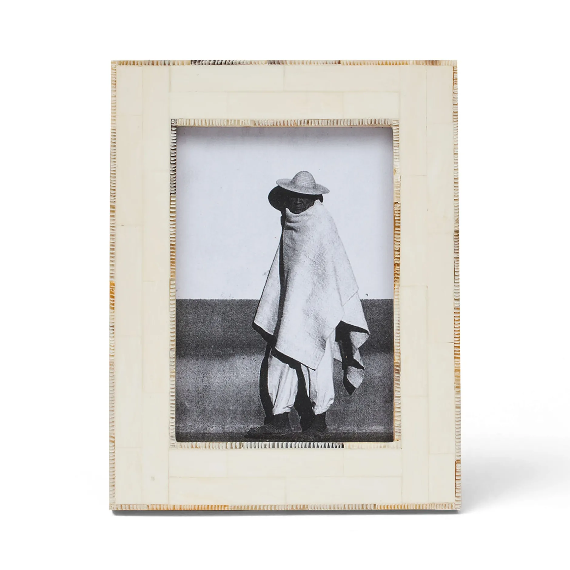 Discount Horgans Baja Photo Frame 5 x 7 Cream & Horn