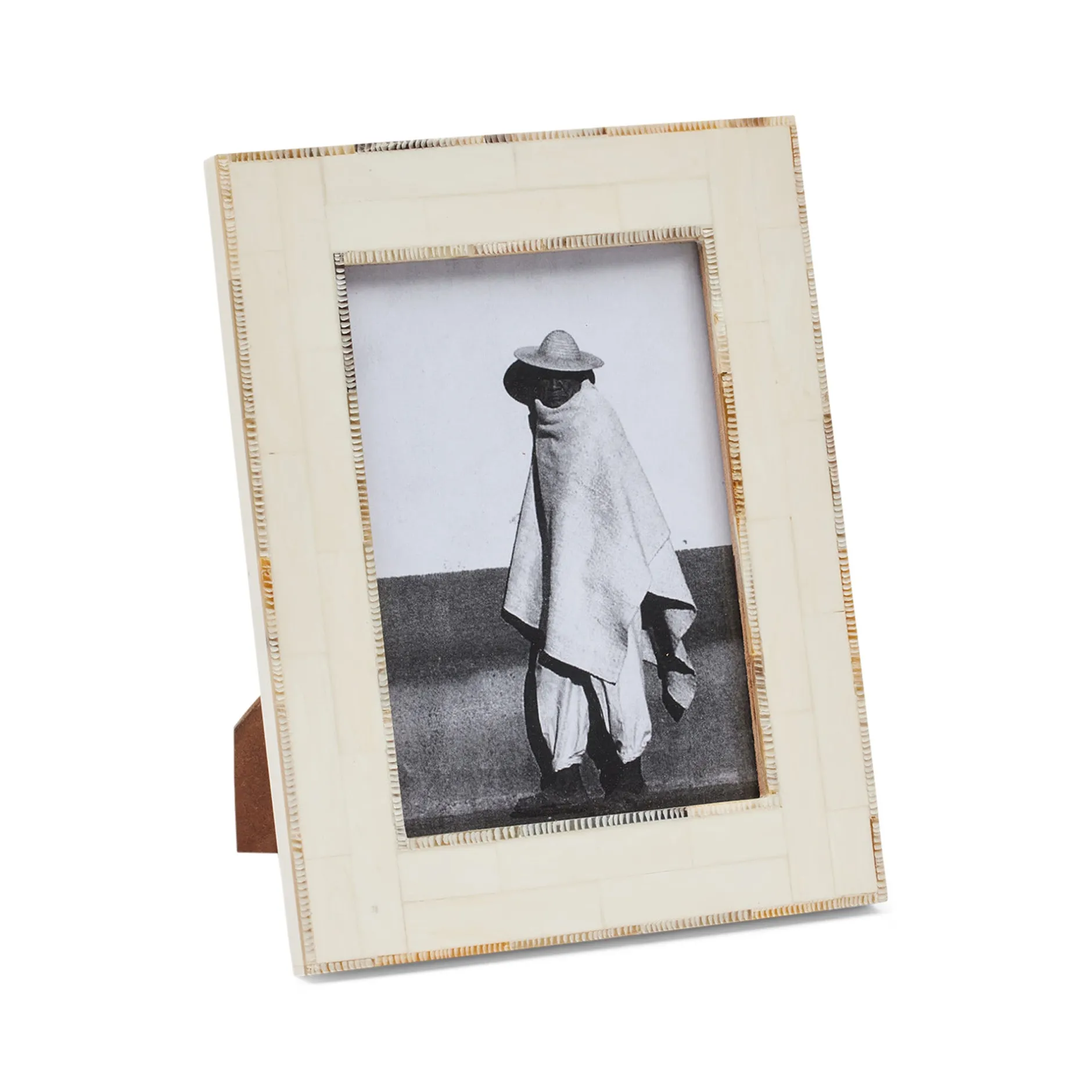 Discount Horgans Baja Photo Frame 5 x 7 Cream & Horn