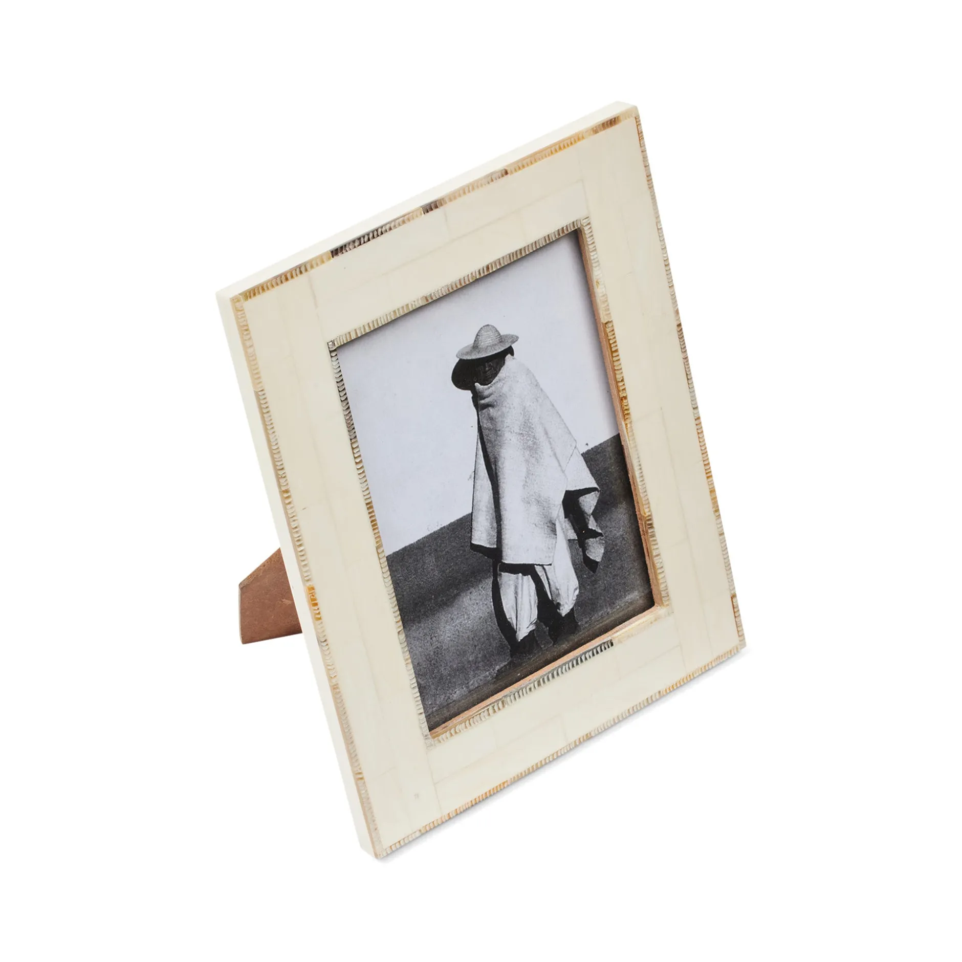 Discount Horgans Baja Photo Frame 5 x 7 Cream & Horn
