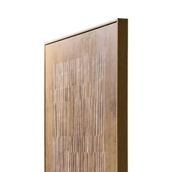 Hot Horgans Bodhi Framed Wall Art Tan & White