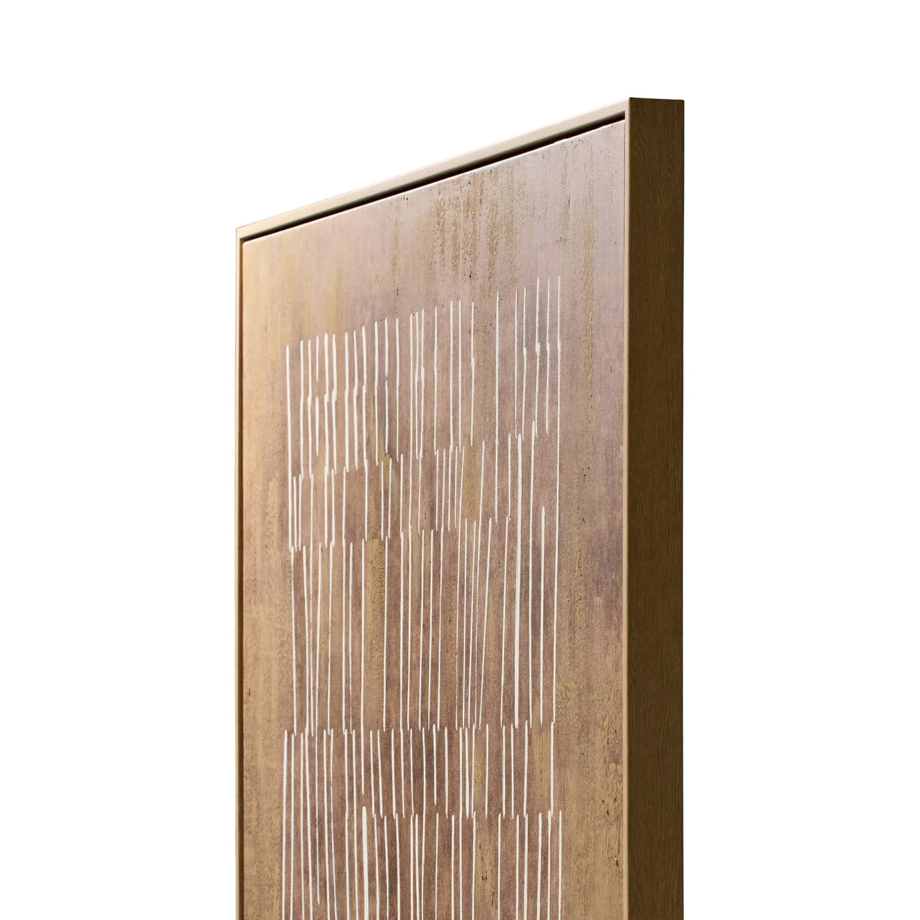 Hot Horgans Bodhi Framed Wall Art Tan & White