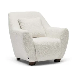 Fashion Horgans Britta Chair Cream Boucle