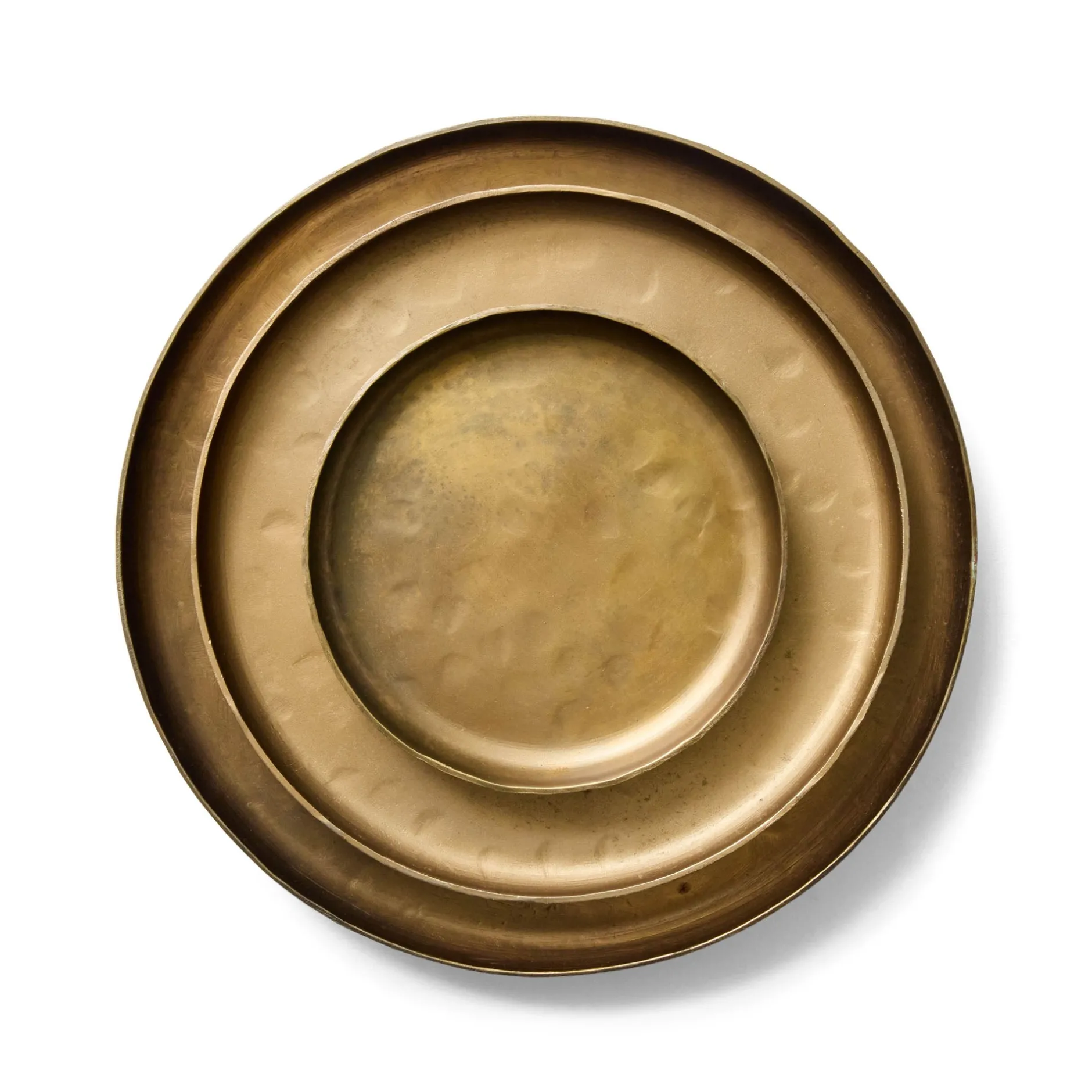 Outlet Horgans Calvin Tray Set Brass