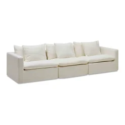 Best Horgans Cape Modular Sofa 3 Seat Snow