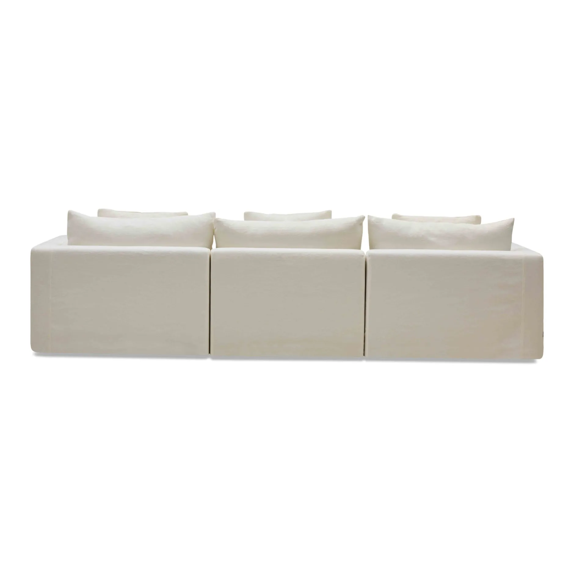 Best Horgans Cape Modular Sofa 3 Seat Snow