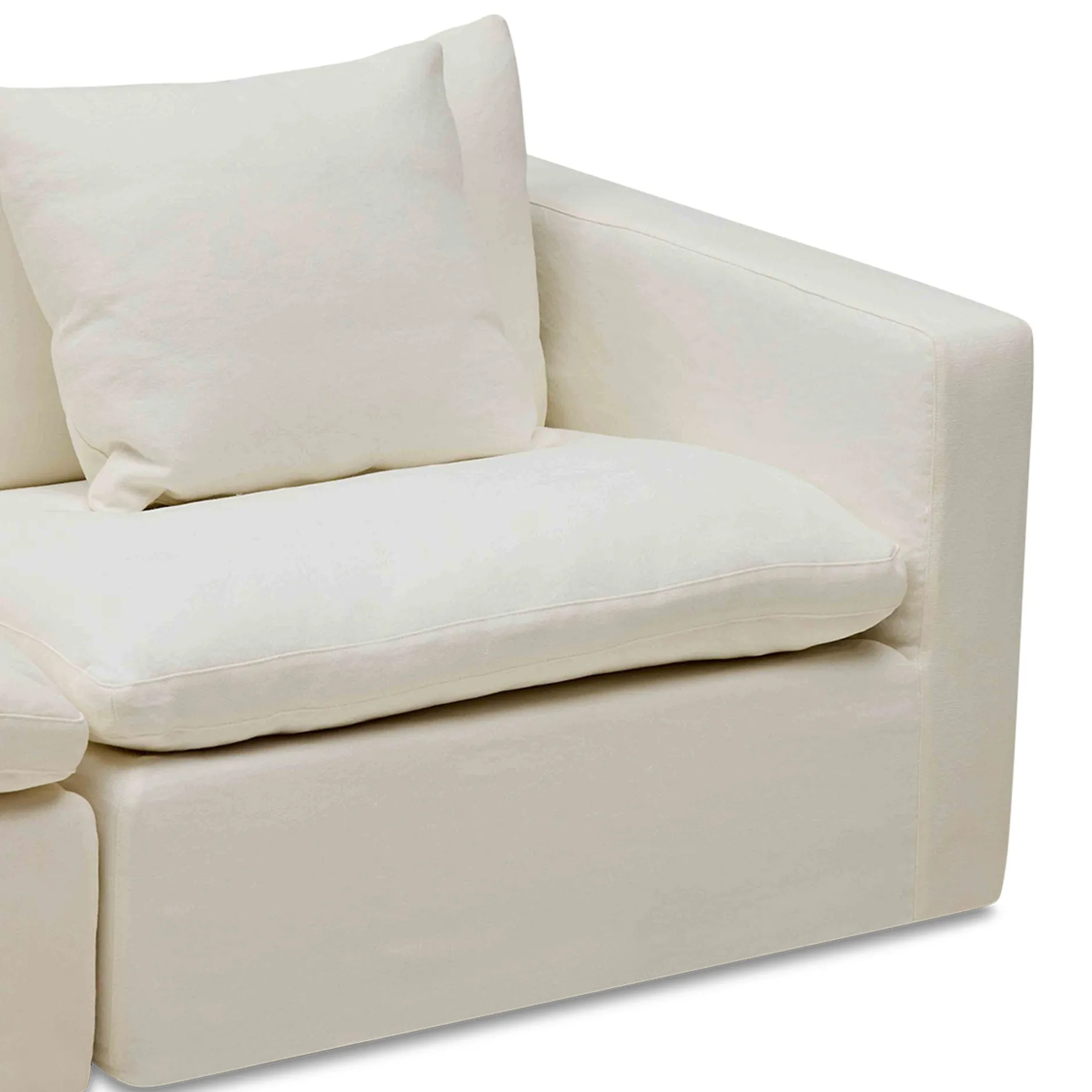 Best Horgans Cape Modular Sofa 3 Seat Snow
