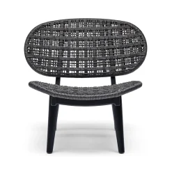 New Horgans Casa Outdoor Lounge Chair Black
