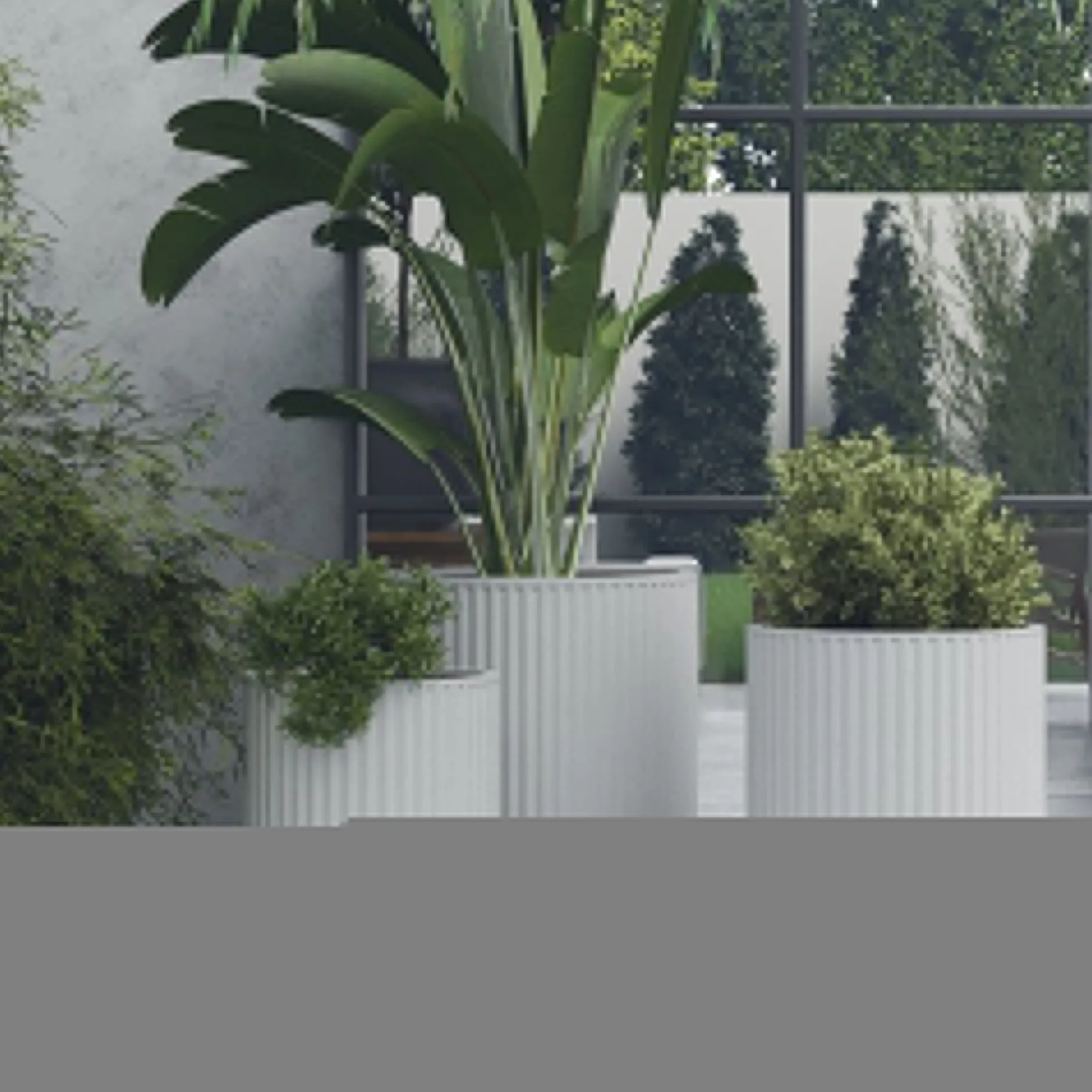 Best Horgans Cayman Planter Small White Matte White