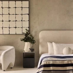 Best Horgans Celine Bedhead King Ivory