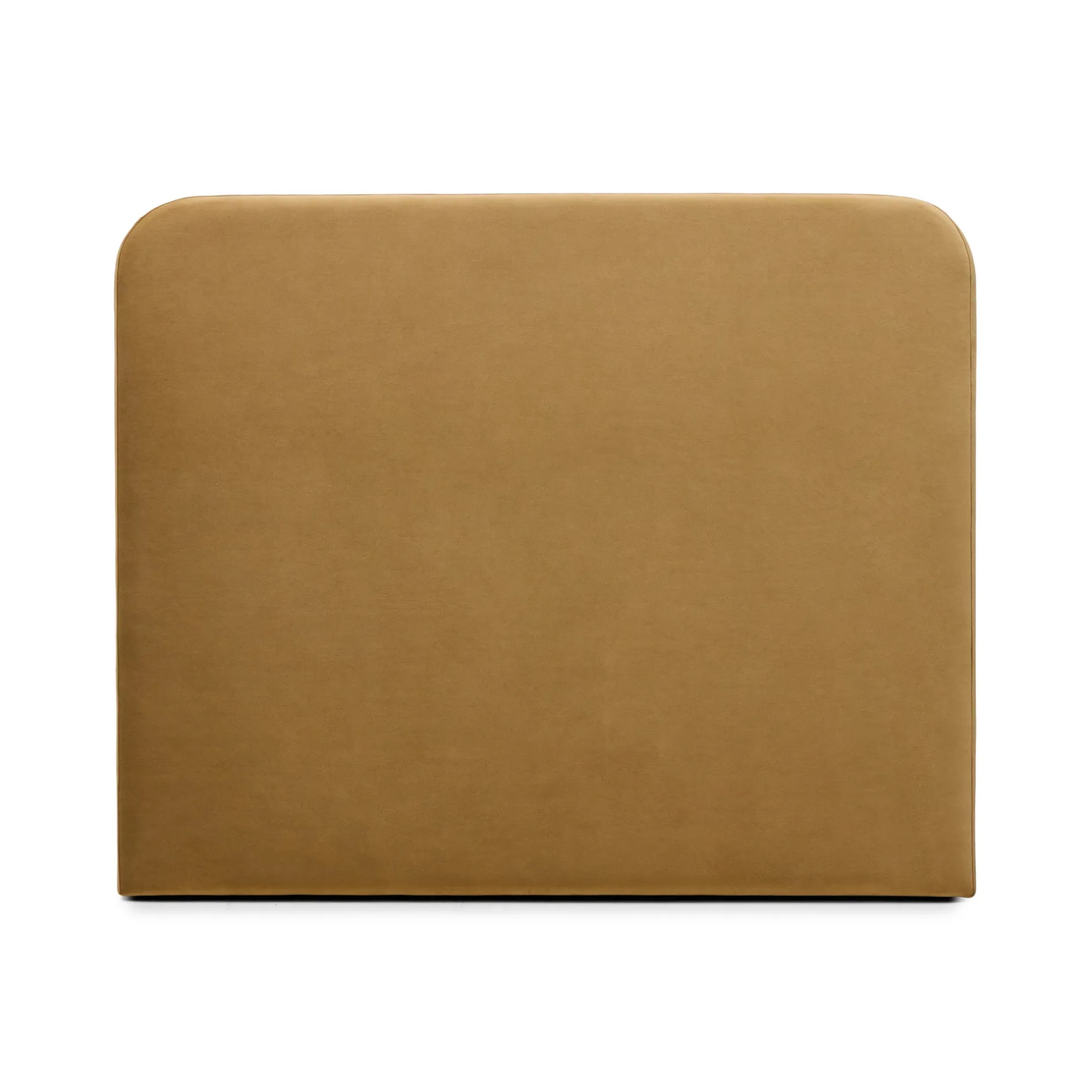 Clearance Horgans Celine Bedhead Queen Sand Sand Velvet