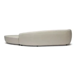 Best Horgans Celine Sectional Sofa Right Ivory