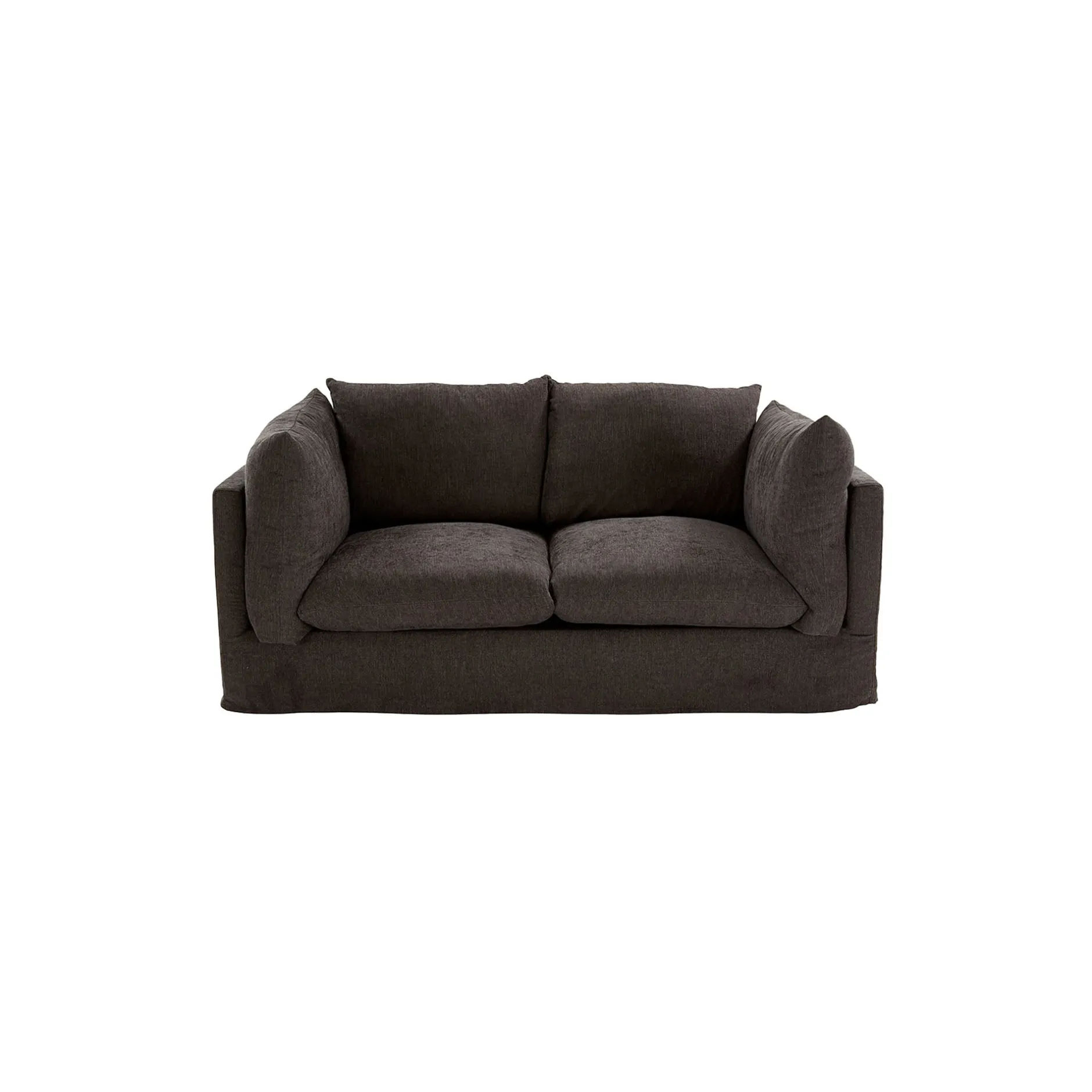 Online Horgans Sofa Cover for Ella 2-seater Charcoal