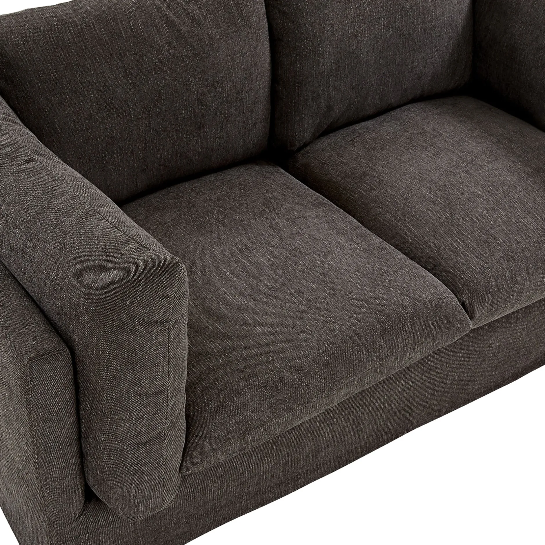 Online Horgans Sofa Cover for Ella 2-seater Charcoal