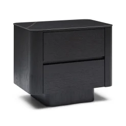 Fashion Horgans Clio Bedside Marble Ceramic Black