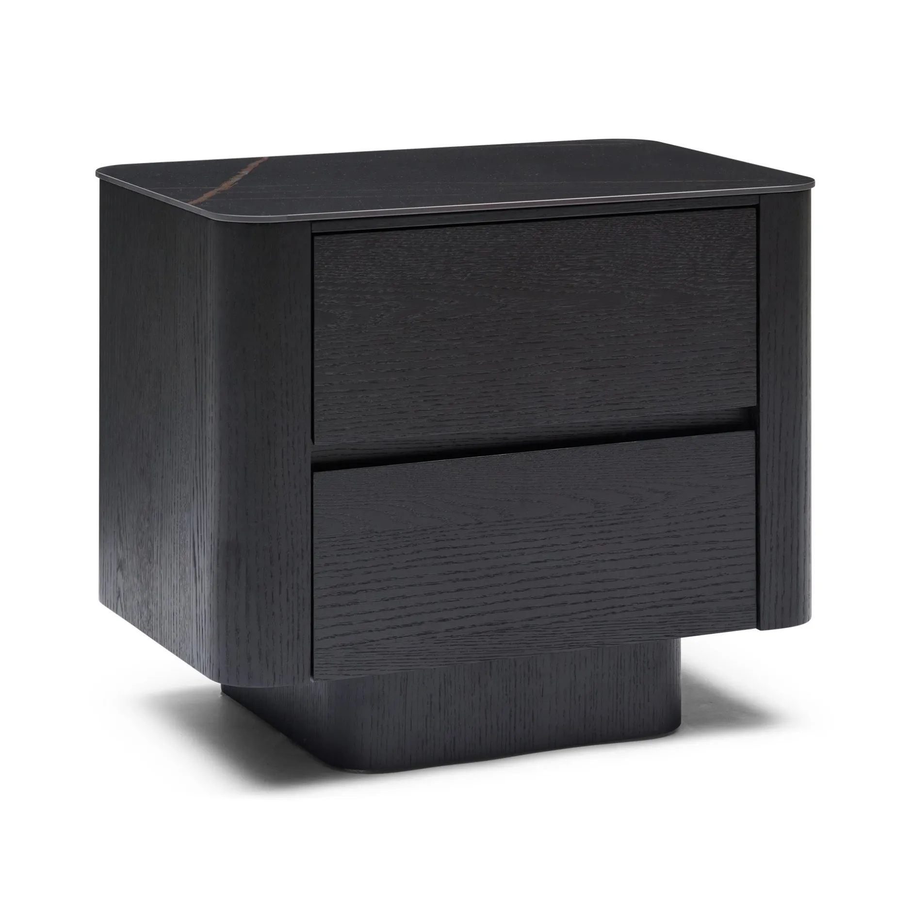 Fashion Horgans Clio Bedside Marble Ceramic Black