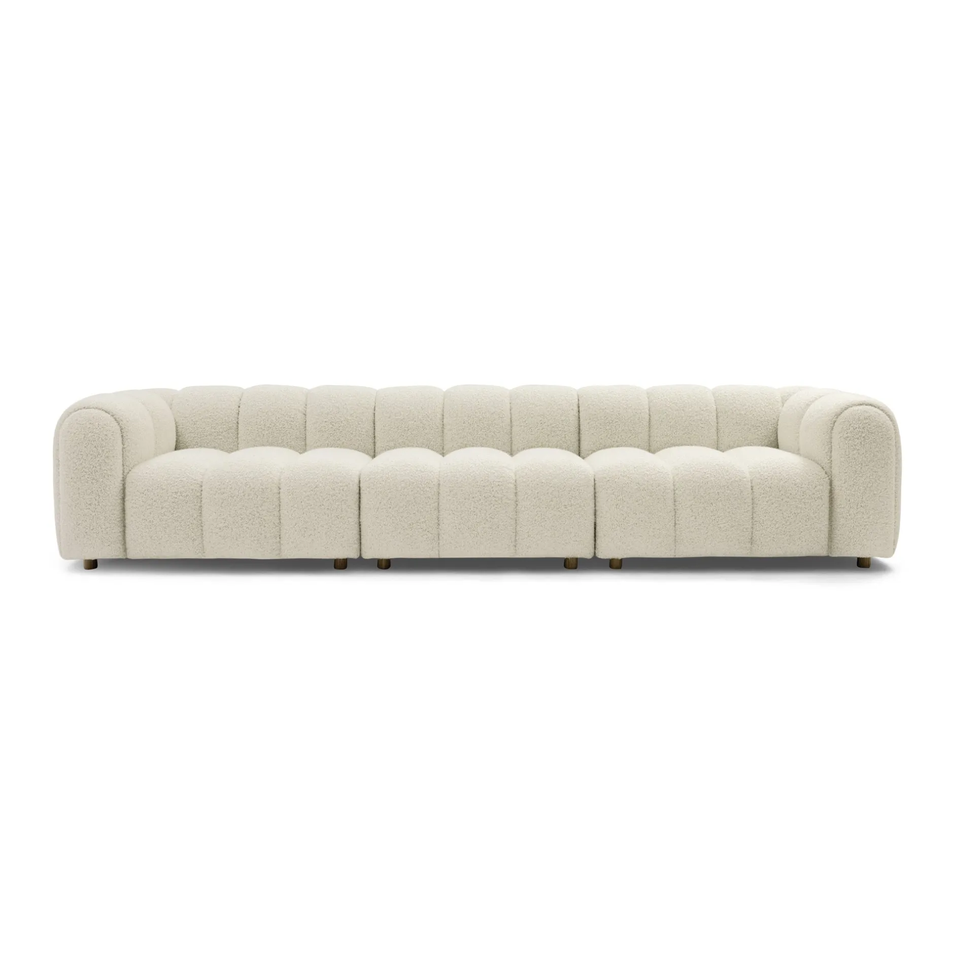 Sale Horgans Cloud Modular Sofa Angora 3 Seat Angora White