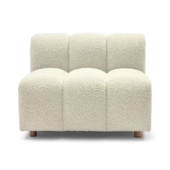 Sale Horgans Cloud Sofa Chair Angora Angora White