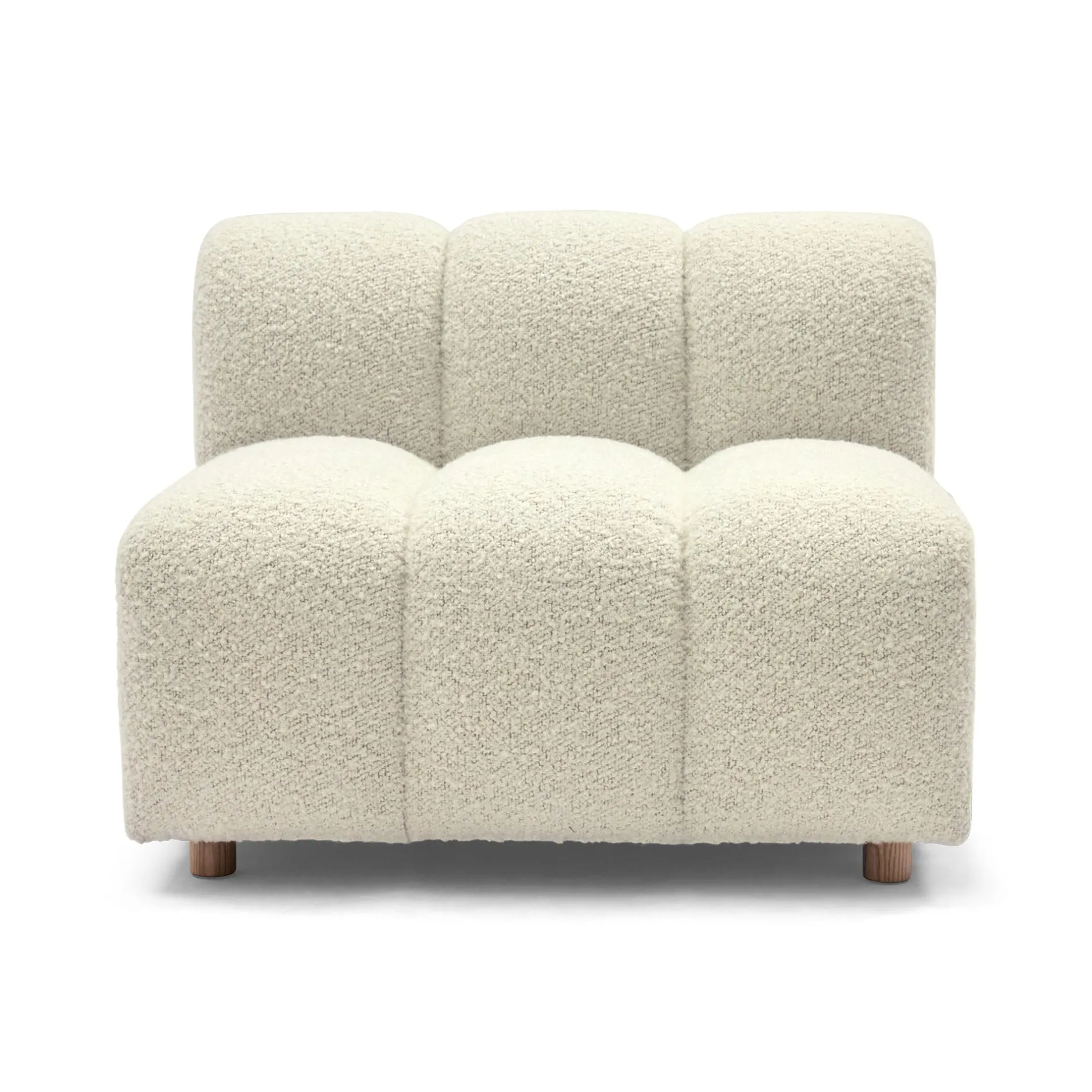 Sale Horgans Cloud Sofa Chair Angora Angora White
