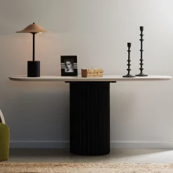 Discount Horgans Corbus Recycled Pine Console Black