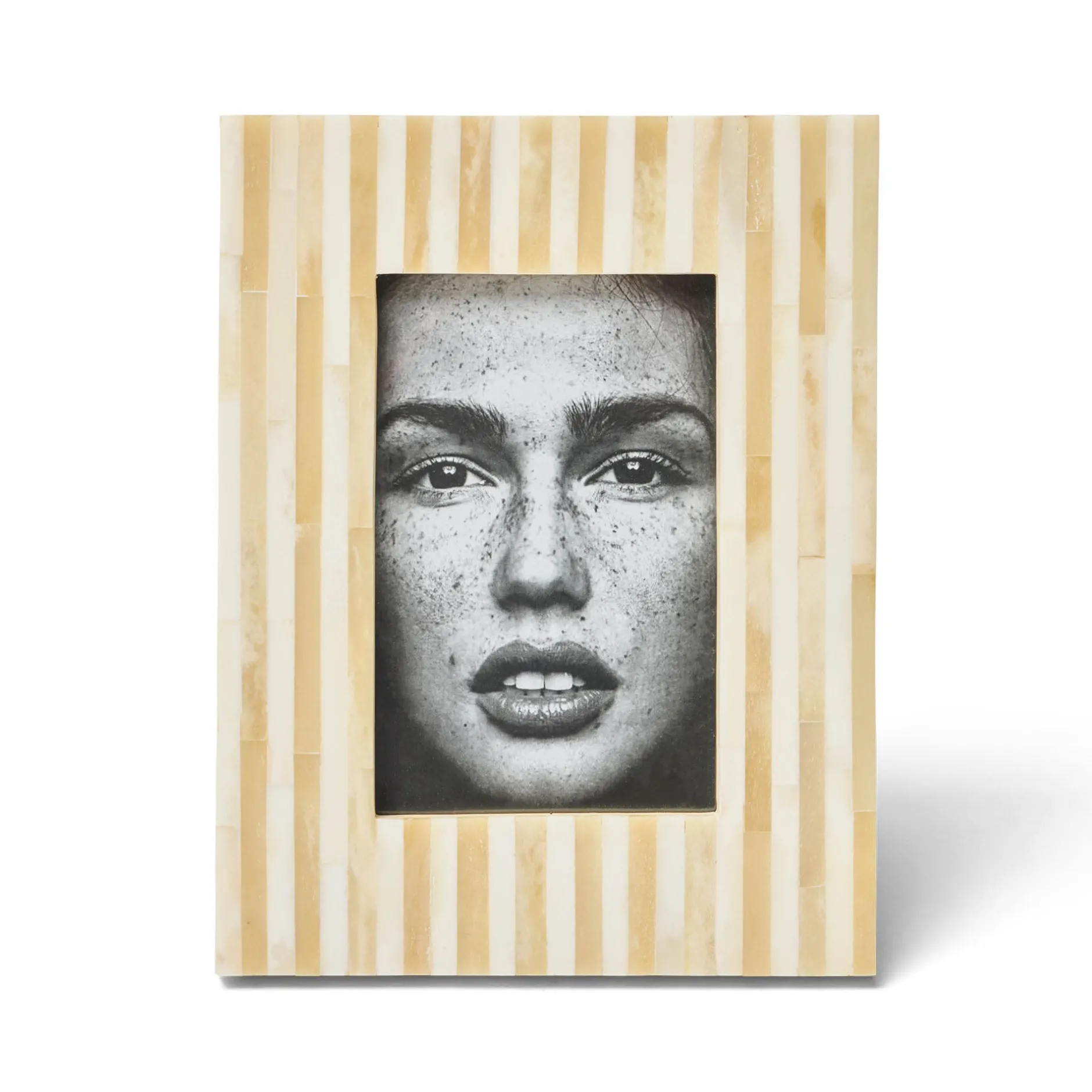 Discount Horgans Dakota Photo Frame 4 x 6 White Bone