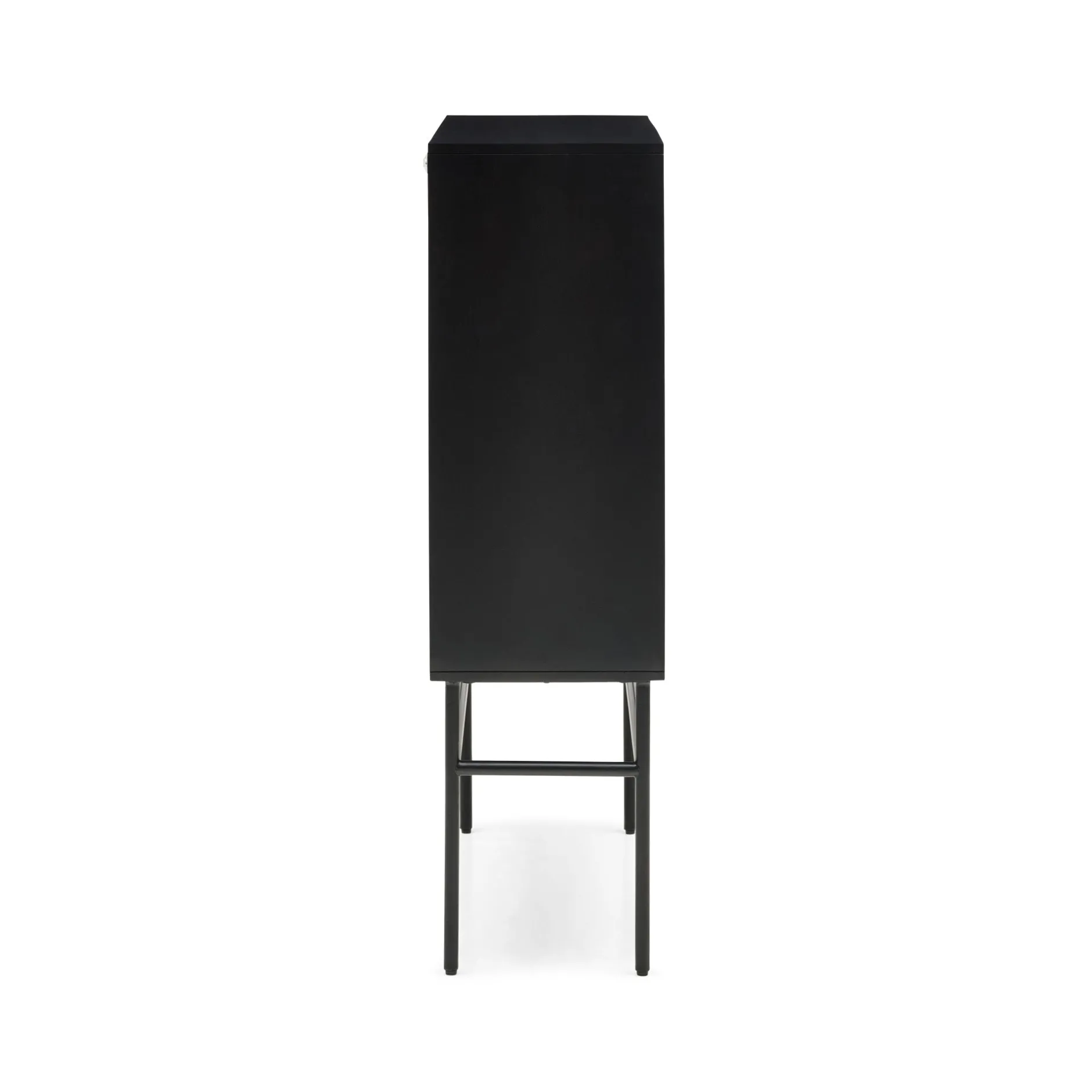 Discount Horgans Darwin Sheesham Cabinet Natural & Black